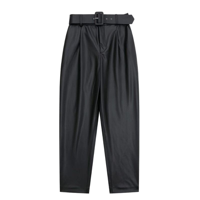 Calça de Couro Kenia