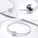 Bracelete para Berloque Forever Love Prata