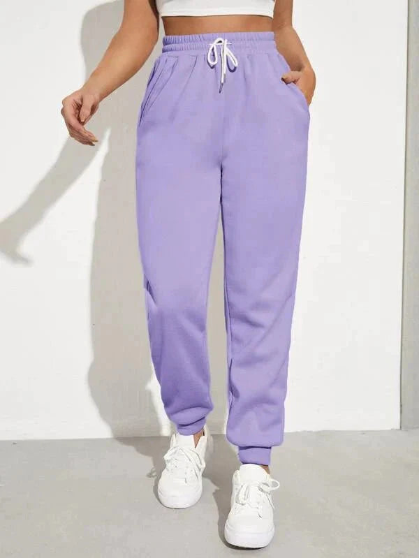 Calça Moletom Basic com Cordão