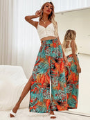 Calça Pantalona Estampada