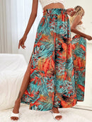 Calça Pantalona Estampada