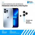 Case NanoGlass Blindada Premium com Dupla Proteção 360º - Tecno®