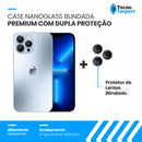 Case NanoGlass Blindada Premium com Dupla Proteção 360º - Tecno®