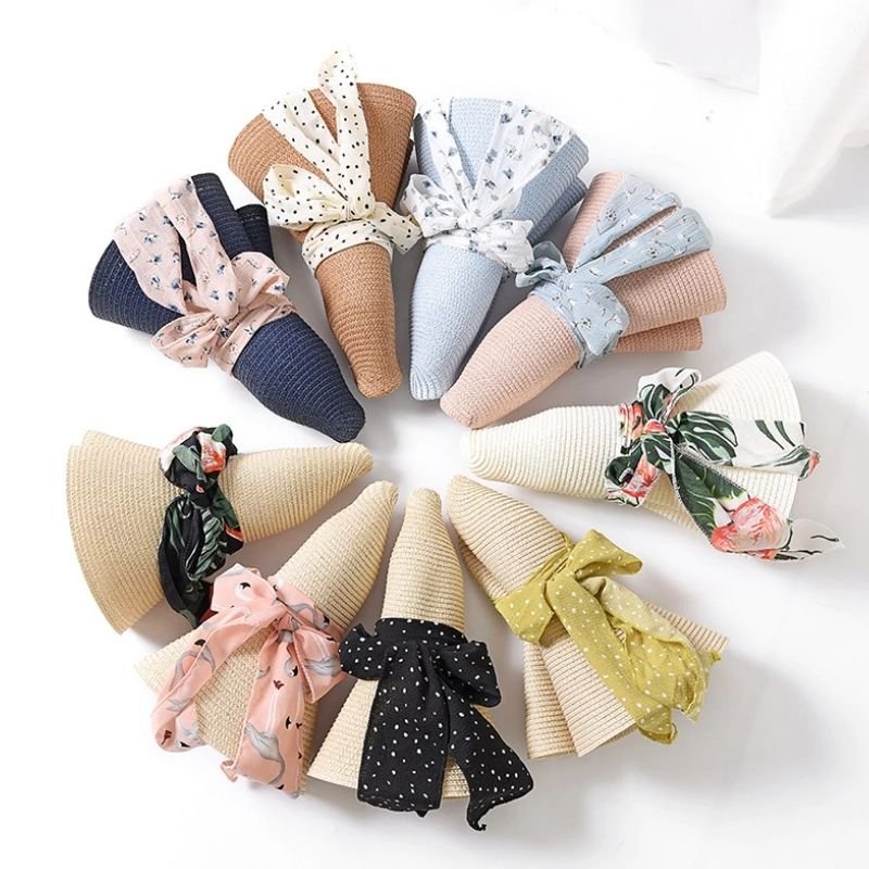 Chapéu Sun Laço Estampado