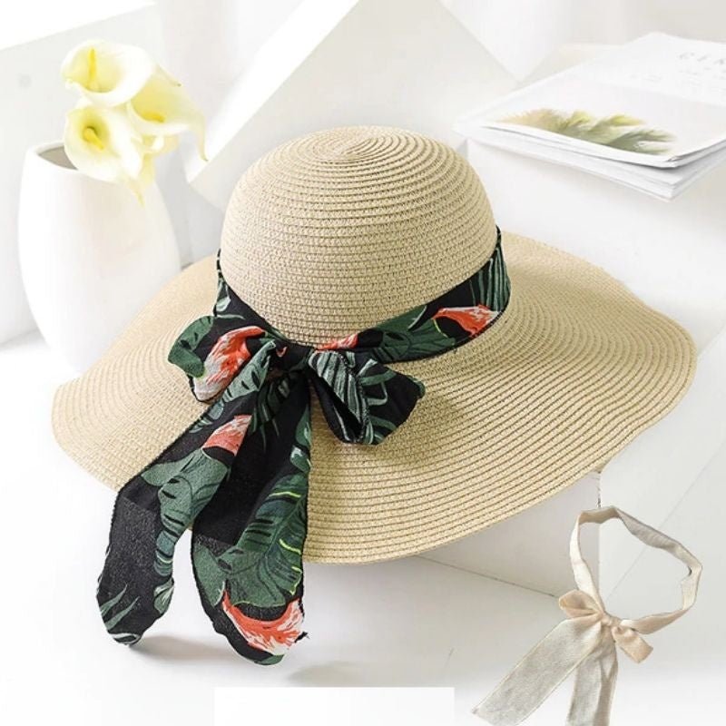 Chapéu Sun Laço Estampado