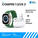 Combo AirTec Pro 2 + Smartwatch Iwo Ultra Compre 1 e Leve 2