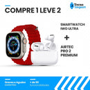 Combo AirTec Pro 2 + Smartwatch Iwo Ultra Compre 1 e Leve 2