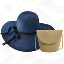 KIT VERÃO - Chapéu e Bolsa + Brinde Surpresa