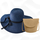 KIT VERÃO - Chapéu e Bolsa + Brinde Surpresa