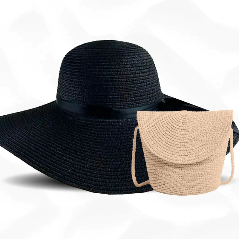 KIT VERÃO - Chapéu e Bolsa + Brinde Surpresa