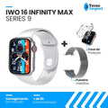 Lançamento Iwo 16 Infinity Max Series 9 + Pulseira Metálica + Case protetora de Brindes