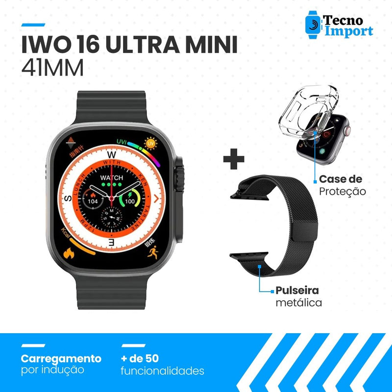 Lançamento Iwo 16 Ultra Series 8 Mini + Brindes