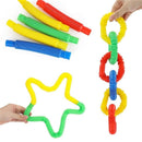 Poptube Tubo Sensorial Flexível - Kit com 8