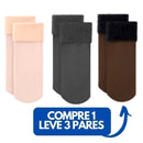 Meia Nuvem® Térmica - Pés Quentinhos - 3 pares