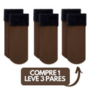 Meia Nuvem® Térmica - Pés Quentinhos - 3 pares