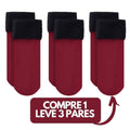 Meia Nuvem® Térmica - Pés Quentinhos - 3 pares