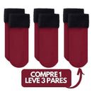 Meia Nuvem® Térmica - Pés Quentinhos - 3 pares