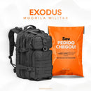 Mochila Tática Militar Exodus - 45L + Brinde Surpresa