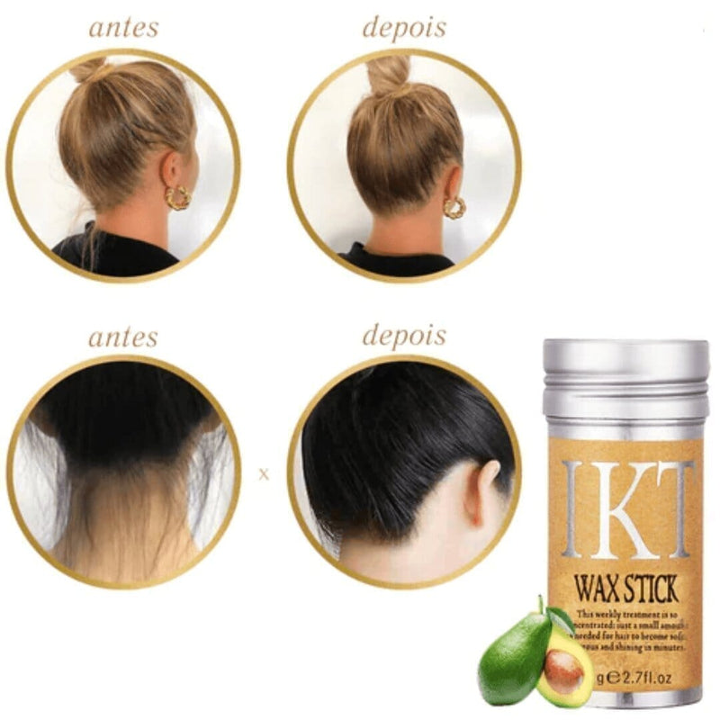 Modelador de Cabelo e Sobrancelha Anti Frizz - Wax Stick - [Compre 1 Leve 2]