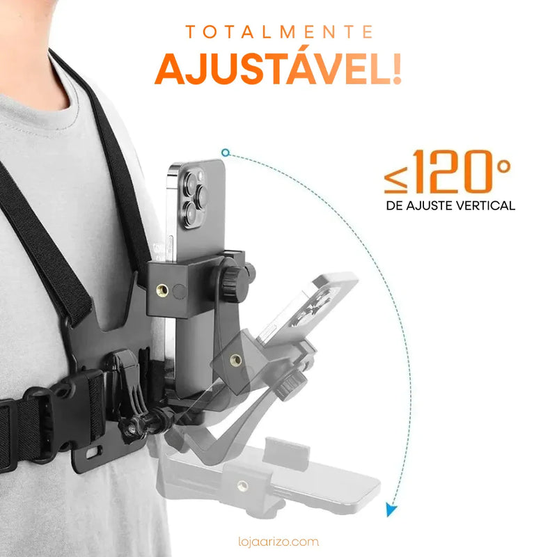 Moto Caputure - Suporte Peitoral + Brinde Surpresa