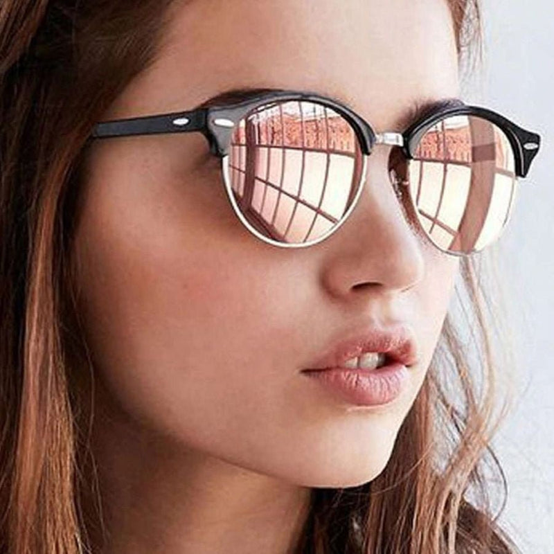 Óculos de Sol Clubmaster Redondo