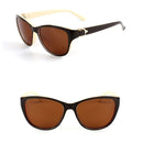 Óculos de Sol Detalhe Dourado