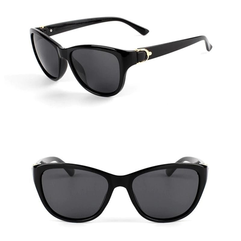 Óculos de Sol Detalhe Dourado