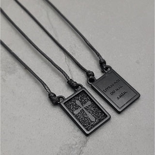 Escapulário Cruz Templaria Masculino - Frete Grátis