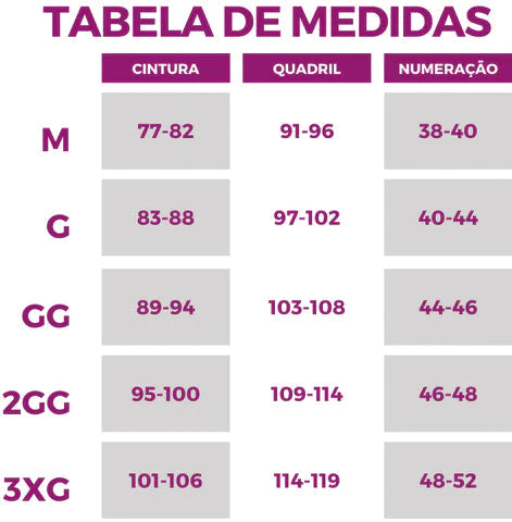 Bermuda modeladora empina bumbum. - Pamp Bloom COMPRE 1 E LEVE 2+ FRETE GRATIS.