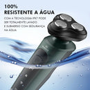 Barbeador elétrico 4 em 1 a prova d' água sem fio e recarregável