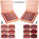 HANDAIYAN™ - Batom Líquido Matte de longa duração - Kit com 6 unidades