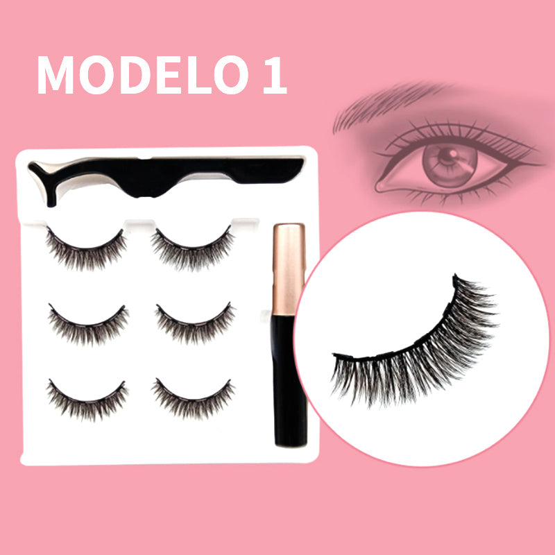 Cílios Magnéticos Naturais