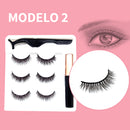 Cílios Magnéticos Naturais