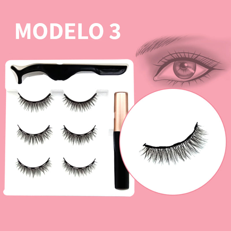 Cílios Magnéticos Naturais